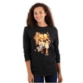 thumbnail image 1 of XOMG POP Music Fan Heart Bella Women Plus Size Long Sleeve Tee Brisco Brands 2X, 1 of 5
