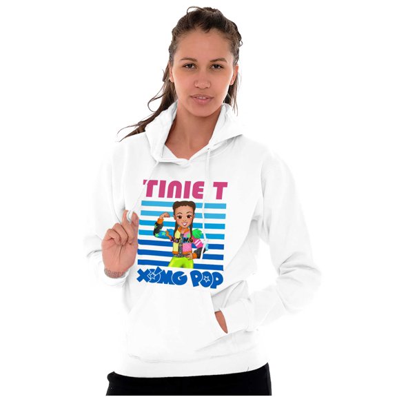 XOMG POP Music Fan Tinie T Cartoon Hoodie Sweatshirt Women Brisco Brands M