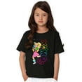 thumbnail image 1 of XOMG POP Neon Logo Kinley Cartoon Girls Kids T Shirt Tees Teen Brisco Brands L, 1 of 6
