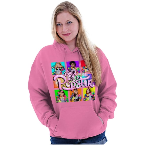 XOMG POP Party Like Popstar Album Hoodie Sweatshirt Women Brisco Brands 2X