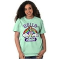 thumbnail image 1 of XOMG POP Rainbow Bella Cartoon Women Plus Size Graphic Tee Tees Brisco Brands 2X, 1 of 5