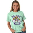 thumbnail image 1 of XOMG POP Rainbow Dallas Cartoon Women Plus Size Graphic Tee Tees Brisco Brands 2X, 1 of 5