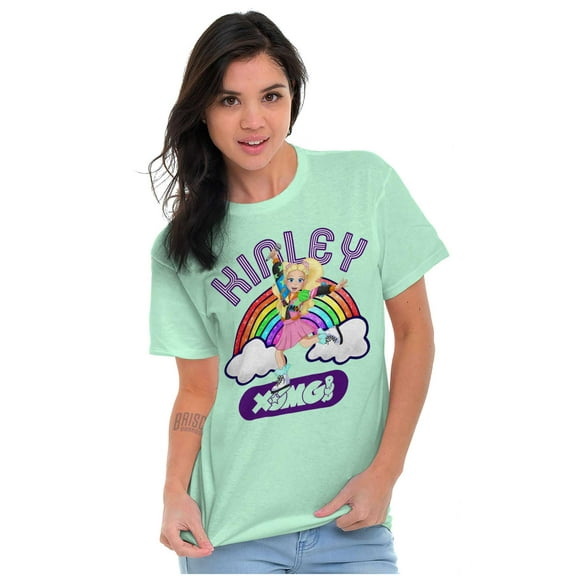 XOMG POP Rainbow Kinley Cartoon Women Plus Size Graphic Tee Tees Brisco Brands 2X