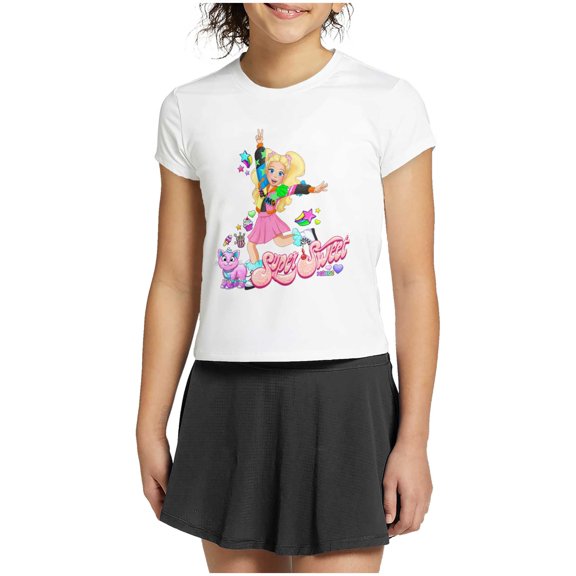 XOMG POP Super Sweet Kinley Cartoon Women's Tee Brisco Brands S