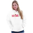 thumbnail image 1 of XOMG POP Sweet Frosted Strudel Logo Hoodie Sweatshirt Women Brisco Brands M, 1 of 4