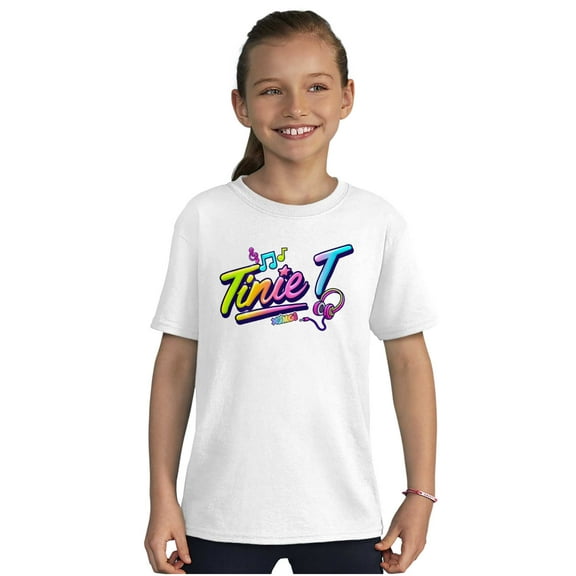 XOMG POP Tinie T Musical Beat Girls Kids T Shirt Tees Teen Brisco Brands X