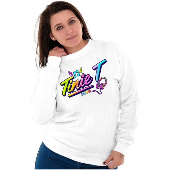 XOMG POP Tinie T Musical Beat Women Crewneck Sweatshirt Brisco Brands S