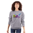 thumbnail image 1 of XOMG POP Tinie T Musical Beat Women Crewneck Sweatshirt Brisco Brands S, 1 of 6