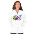 thumbnail image 1 of XOMG POP Tinie T Musical Beat Women Plus Size Zipper Hoodie Brisco Brands 5X, 1 of 5