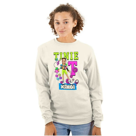 XOMG POP Tinie T Popstar Dream Women's Long Sleeve T Shirt Brisco Brands 2X