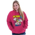 thumbnail image 1 of XOMG POP Tinie T in Clouds Cartoon Women Plus Size Hoodie Brisco Brands 2X, 1 of 4