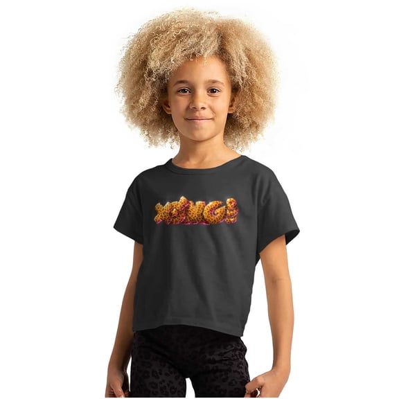 XOMG POP Wild Cheetah Print Logo Women's Tee Brisco Brands M