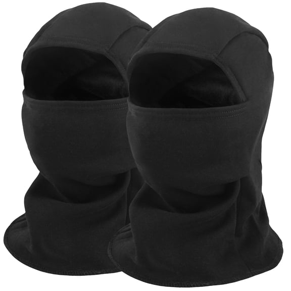 XOMZG Balaclava Ski Mask, 2-Pack Warmer Full Face Cover for Men Women, Windproof Thermal Fleece Face Mask for Cold Weather Motorcycle Cycling Outdoor Sports