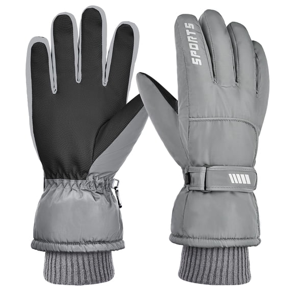 XOMZG Winter Waterproof Gloves for Men, Touchscreen for Outdoors, Ski, Snow Activities