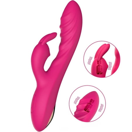 XOPLAY G-Spot Rabbit Vibrator, Vibrating Dildo Sex Toys for Women Couples