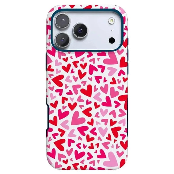 XOXO Candy Hearts Phone Case with iPhone 17 to 11 Pro Max