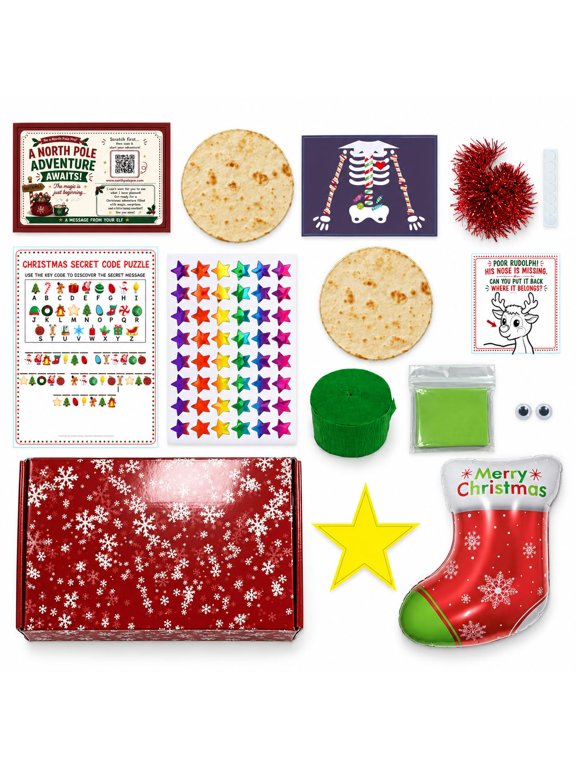 XOXO Christmas Elf Kit – Carry Case & Gloves - 2026 10 Day Elf Starter Kit