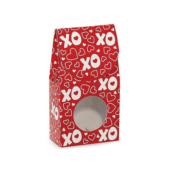 XOXO Gourmet Window Boxes (6 Pack) 3-1/2x1-3/4x6-1/2"