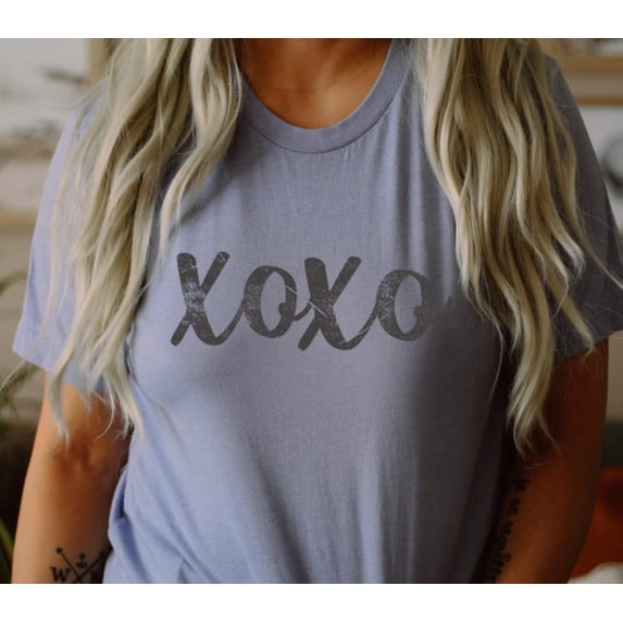 XOXO Graphic Short Sleeve Tshirt Plus Size