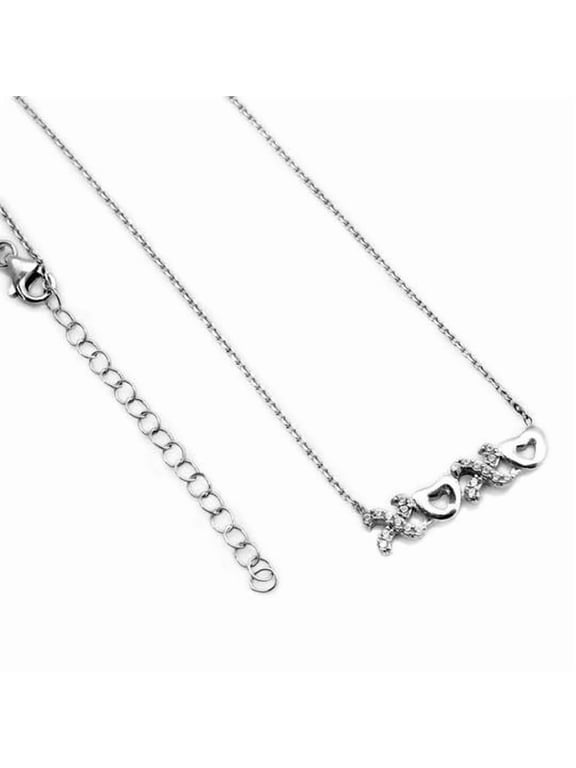 XOXO Hearts CZ Necklace
