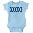 thumbnail image 1 of XOXO Hugs Kisses Cute Adorable Romper Boys or Girls Infant Baby Brisco Brands 6M, 1 of 6