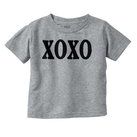 XOXO Hugs Kisses Cute Adorable Toddler Boy Girl T Shirt Infant Toddler Brisco Brands 5T