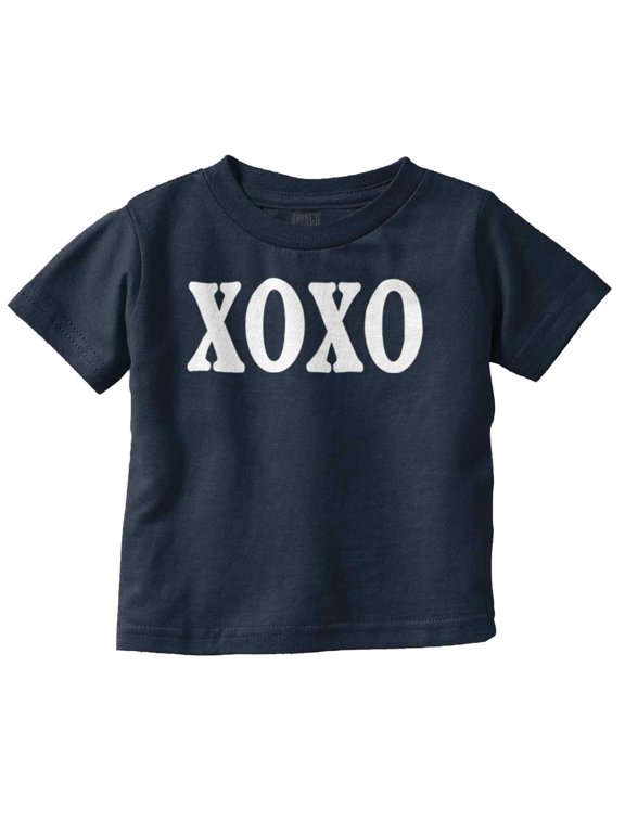 XOXO Hugs Kisses Cute Adorable Toddler Boy Girl T Shirt Infant Toddler Brisco Brands 6M