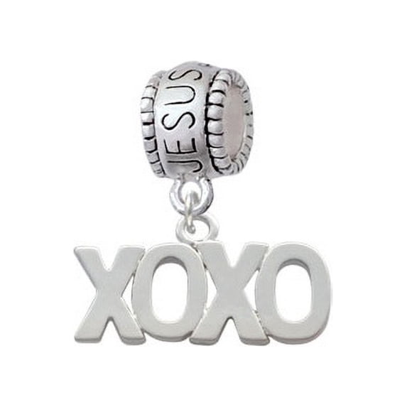 XOXO - Jesus Loves Me Charm Bead