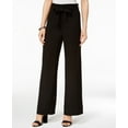 thumbnail image 1 of XOXO Juniors Belted Wide Leg Pants Black 7-8, 1 of 1