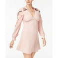 thumbnail image 1 of XOXO Juniors Embroidered Ruffled Dress Blush S, 1 of 1