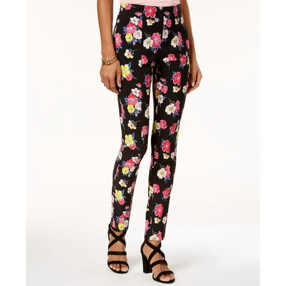 XOXO Juniors Floral Print Pull On Pants Dolce Vita 6