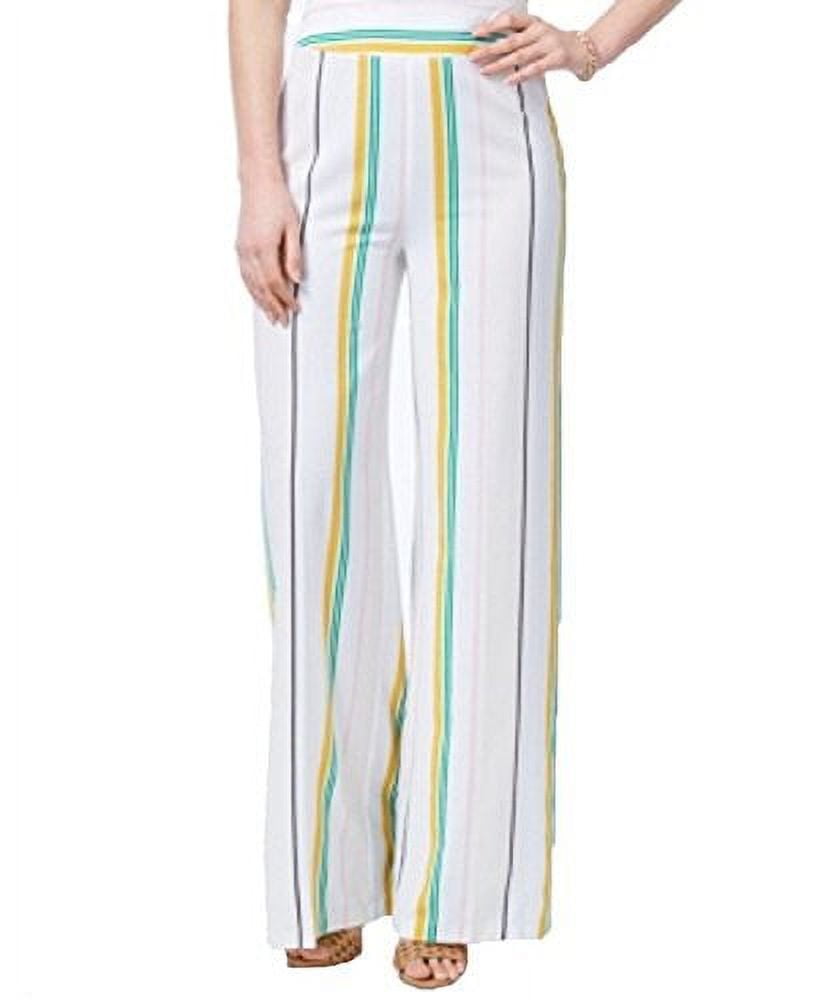 【THEAIRTOWN】Stripe Lettering Wide Pants THEAIRTOWN】Stripe Lettering Wide Pants Stripe Wide Leg Pant
