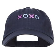 XOXO Love Embroidered Low Cap - Navy OSFM