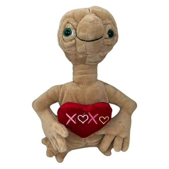 XOXO Red Heart The Extra-Terrestrial E.T Plush Doll Valentines Gift 8 NEW Love
