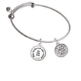 thumbnail image 1 of XOXO - Round Seal She Believed She Could Bangle Bracelet, 1 of 1