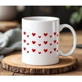 thumbnail image 1 of XOXO S1Miley Face Mug, VaL1entine's Day Heart Eyes Coffee Cup, Groovy Pink Aesthetic Mug, Cute GaL1entine's Gift, t1rendy XOXO Drinkware, 1 of 4