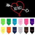 thumbnail image 1 of Pet and Dog Bandana Screen Printed, "XOXO", 1 of 10