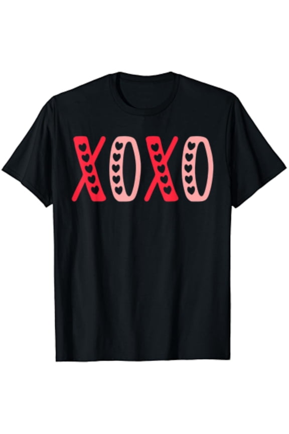 XOXO Sweet Love Love Heart Roman.tic Love Day T-Shirt