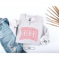 thumbnail image 1 of XOXO Valentines Day Sweatshirt, Cute Hearts Pullover For Her, Love Season Sweater, Romantic Holiday Crewneck, Valentine Gift For Girlfriend, 1 of 2