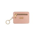 thumbnail image 1 of XOXO Women’s Everyday Large Blush Saffiano Leather Solid / Patterned Coin Case Wallet, 1 of 4