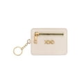 thumbnail image 1 of XOXO Women’s Everyday Large White Saffiano Leather Solid / Patterned Coin Case Wallet, 1 of 4