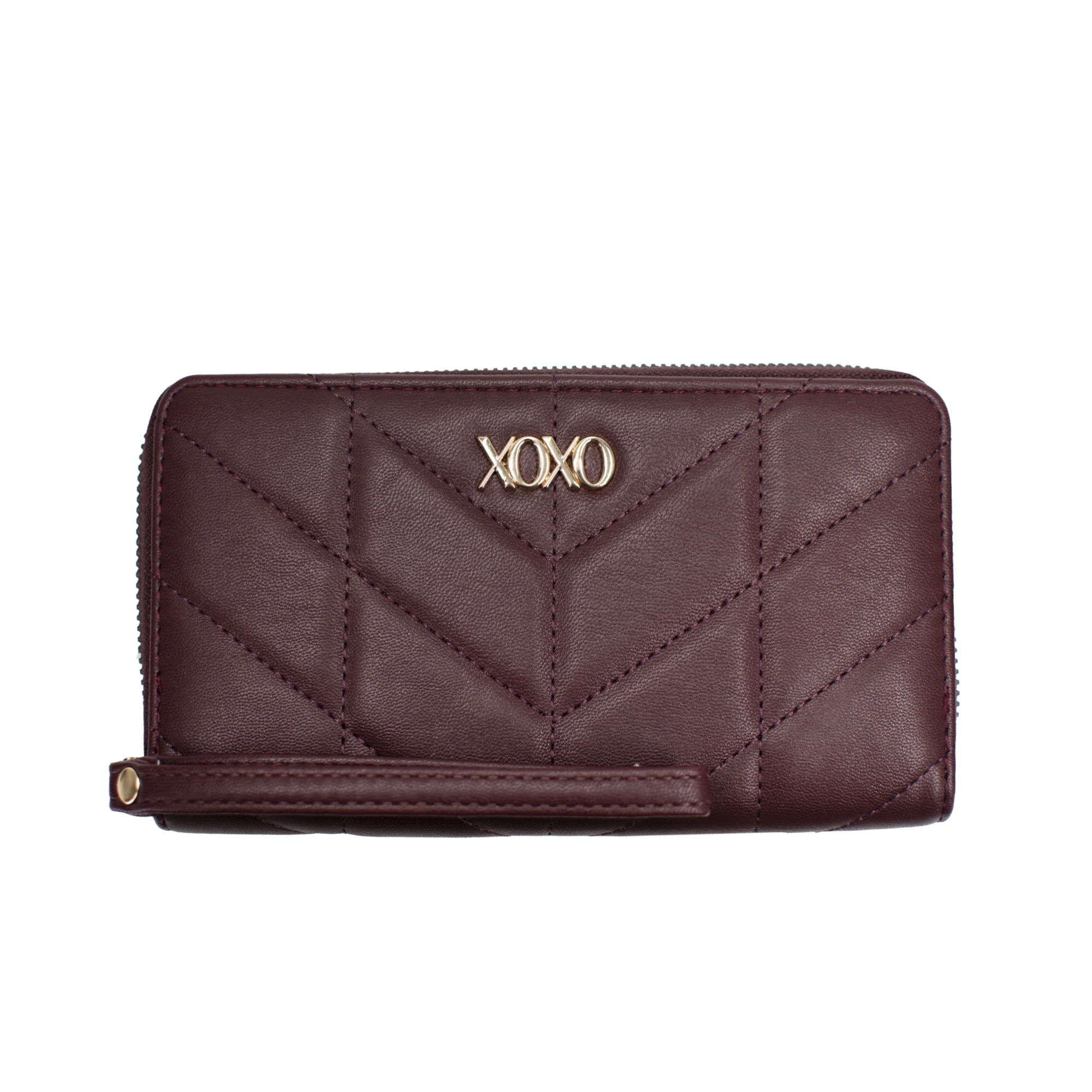 Monogrammed Vegan Leather Clutch