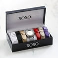 thumbnail image 1 of XOXO Women's XO9062 Silver-Tone Watch with Interchangeable Bands, 1 of 4