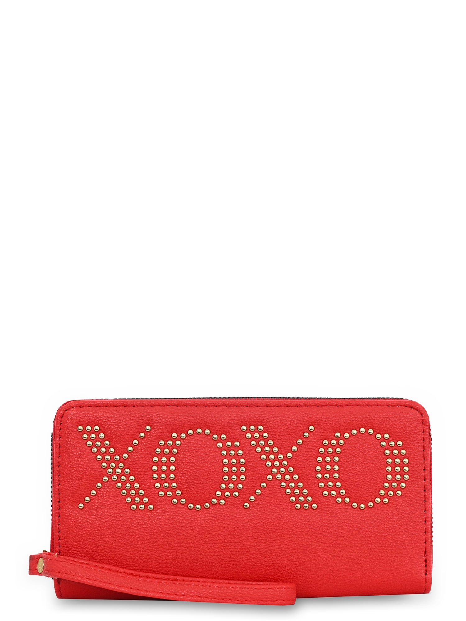 XOXO Women's Zip Around Wristlet Wallet - Spacious Card Holders