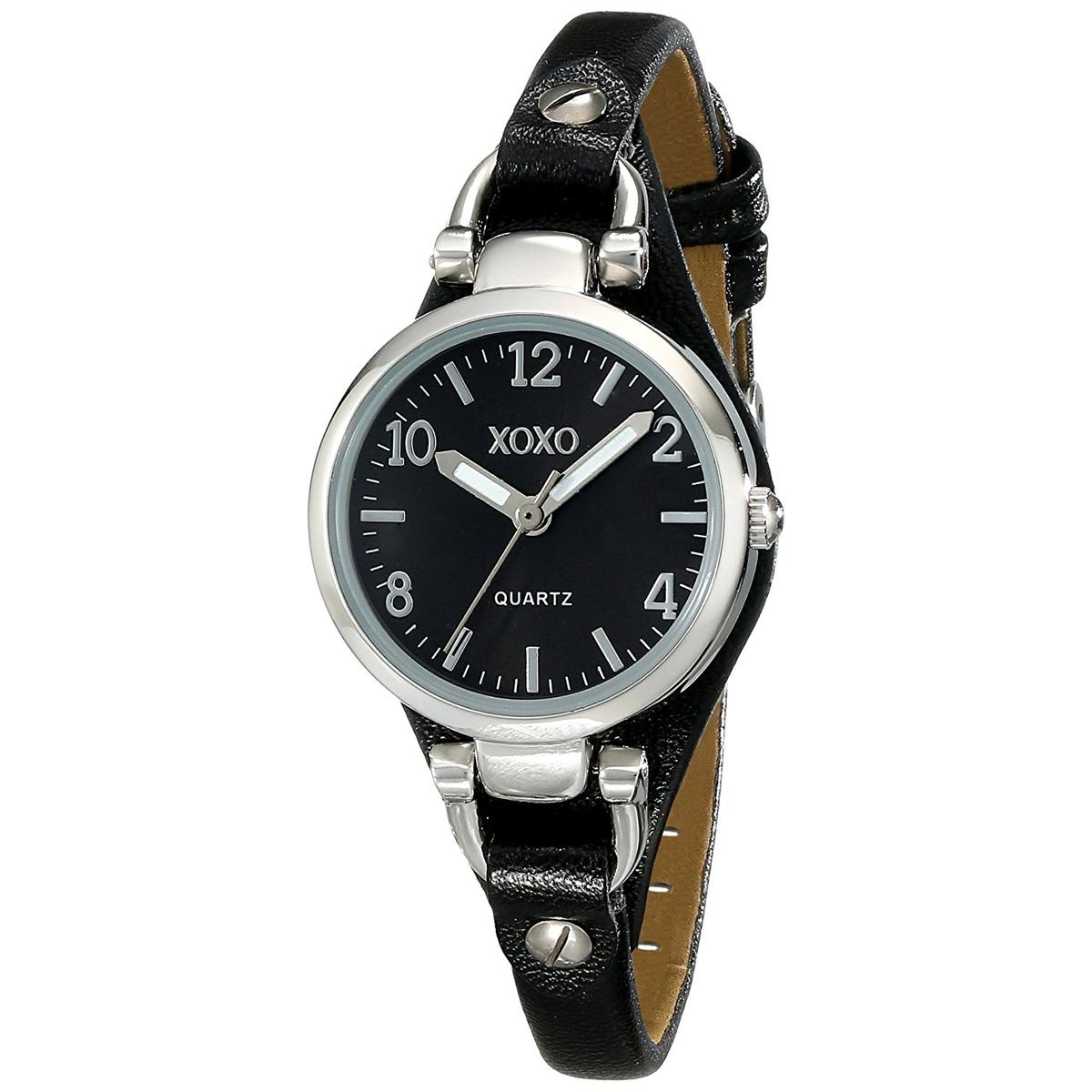 OXOX Leather Strap Watch Xoxo Analog Wristwatch with a Buckle Band and Quartz  main image 2