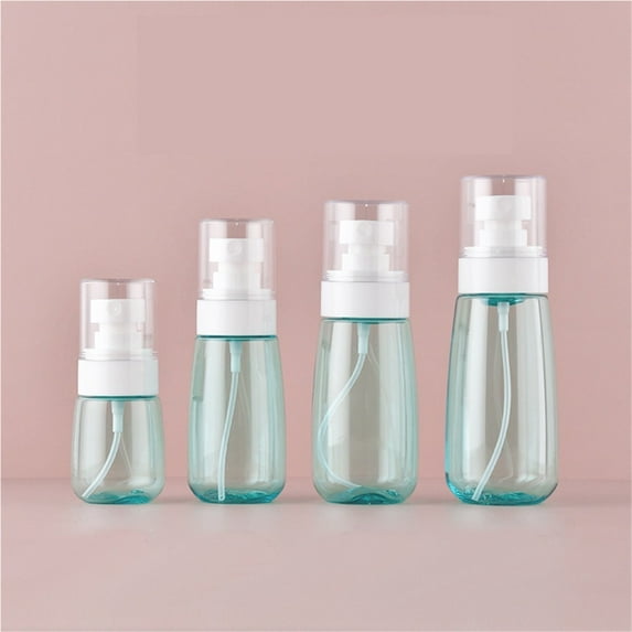 XOXODG Spray bottle 100ml U-shaped spray bottle 60ml spray bottle perfume spray bottle travel cosmetics subpackage bottle(4-pack)