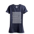 thumbnail image 1 of XOXOXO <3 Women's Fashion Relaxed T-Shirt Tee Heather Navy Large, 1 of 3