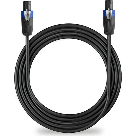 XP Audio XCSMSM12 12 Feet Speakon Male to Speakon Male Speaker Cable