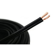 XP Audio XS16G-50BK Black 16 AWG True Gauge 50 FT Pure Copper Marine Car Audio Speaker Cable Wire