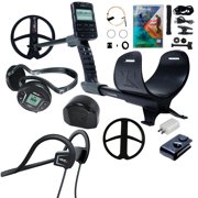 XP DEUS II FMF Metal Detector with 9" FMF Coil with Bone Conduction Headphones